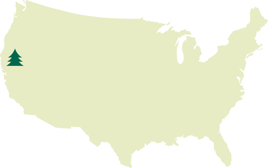 Collins Almanor Forest location, FSC-certified forests, forest management