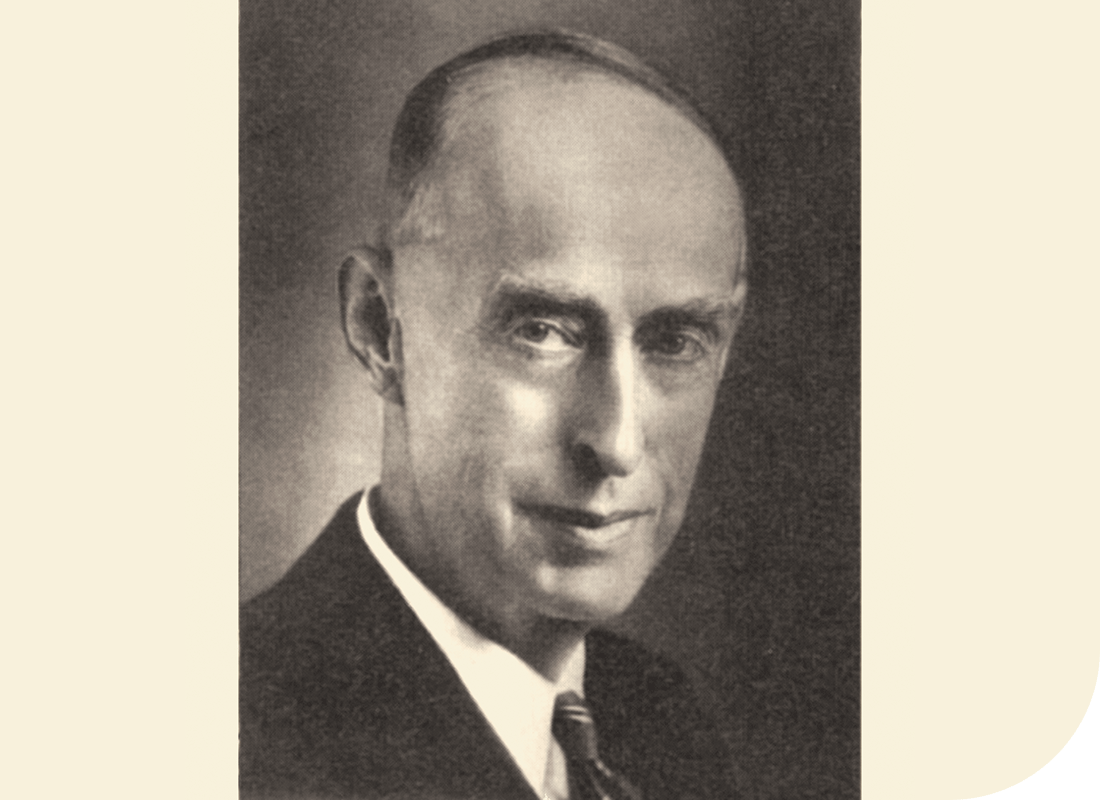 Collins history timeline, Everell Stanton Collins portrait